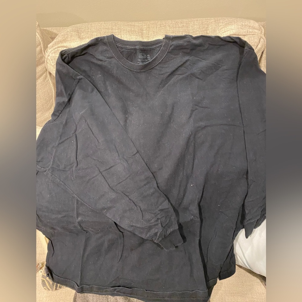 Big and tall long sleeve shirt